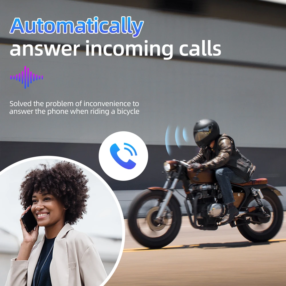 Bluetooth 5,0 гарнитура для мотоциклетного шлема - Фотография_2