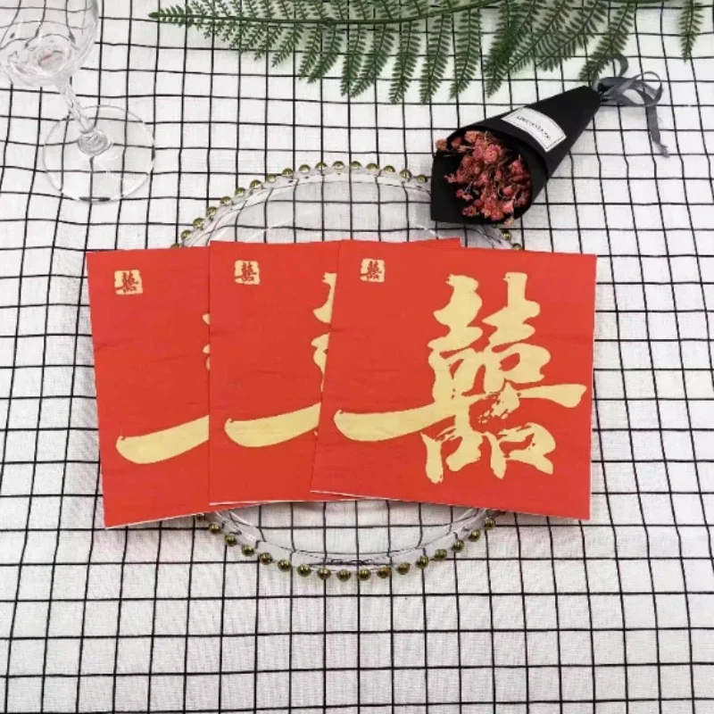 2 слоя, 33 см, китайские свадебные бумажные салфетки - Фотография_3