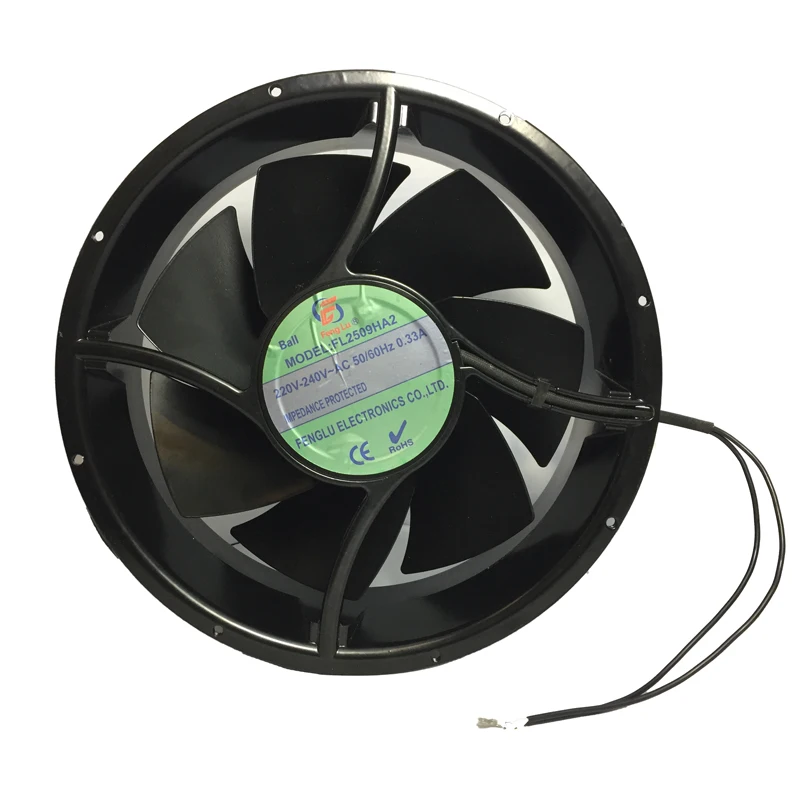 Осевой вентилятор ac220v 25 см 0