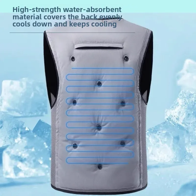Ice cool -15 ℃   жилет мужской - Фотография_6