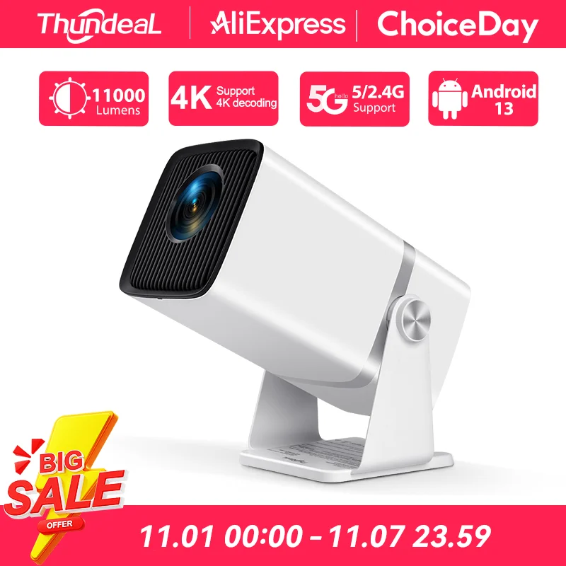 Thundeal 4k full hd проектор fhd