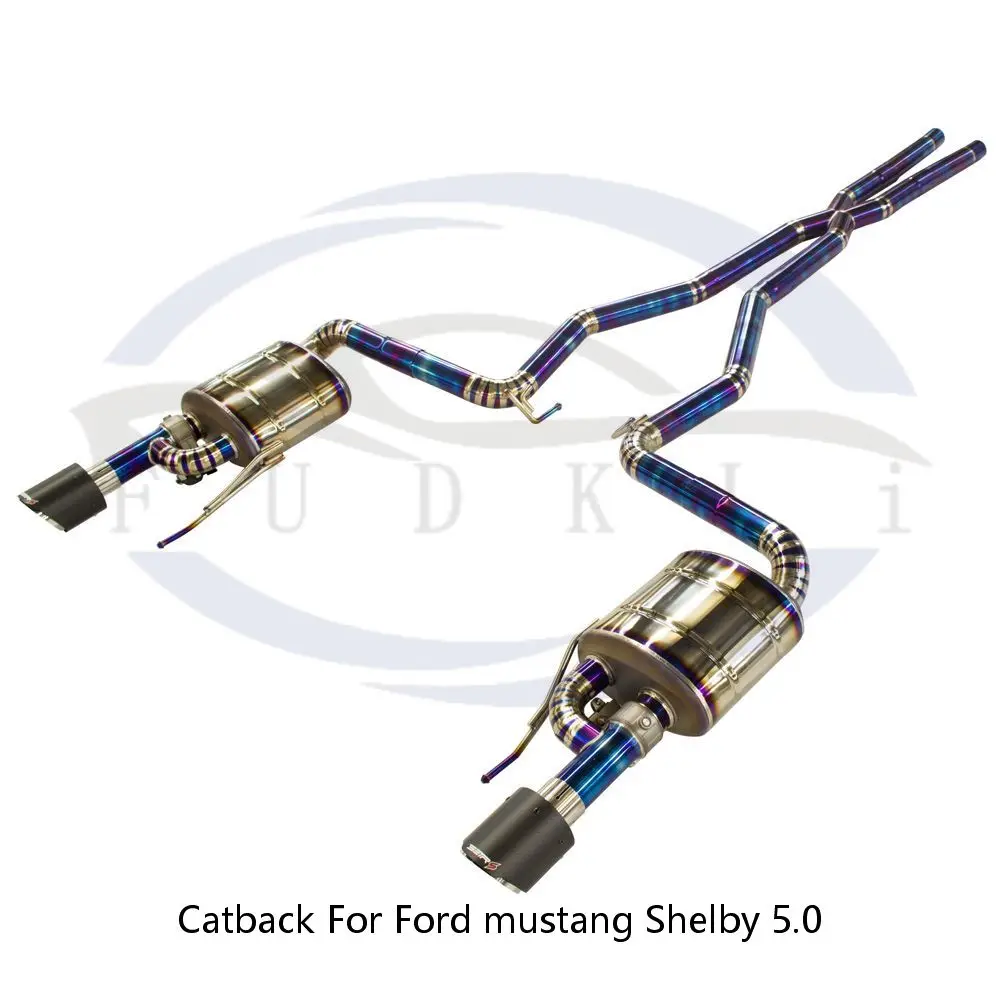 Титановая выхлопная труба catback для ford mustang shelby gt 5 - Фотография_4