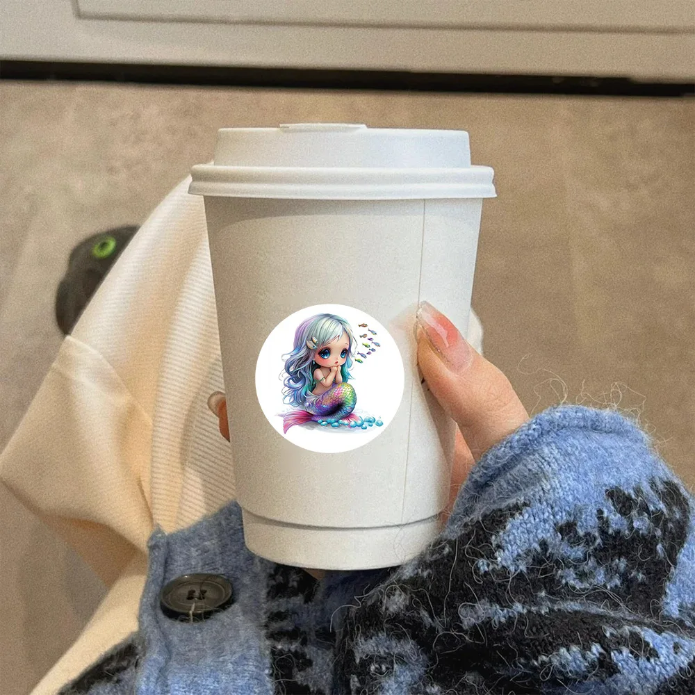 Рулонные наклейки с рисунком русалки - Фотография_4