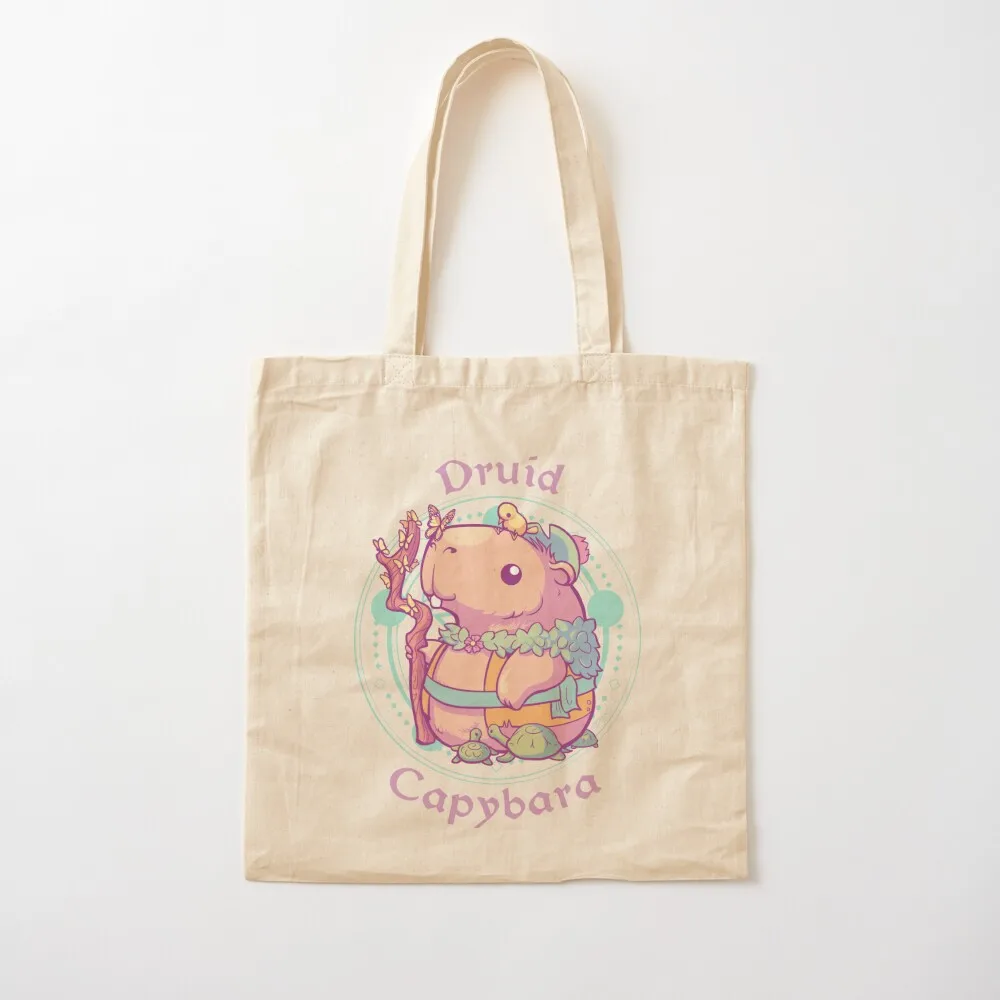 Druid capybara tote bag женские