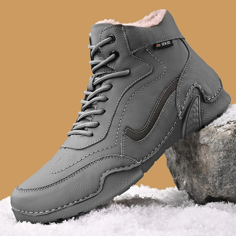 Мужские ботинки, новые зимние тапочки,