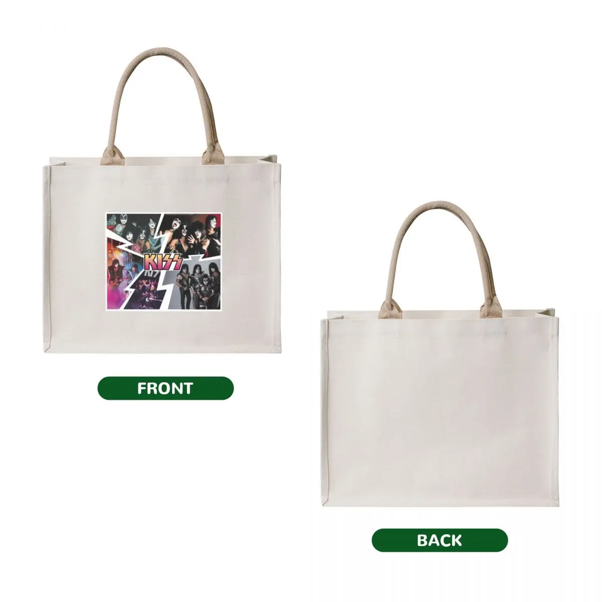 Kiss collage tote bag сумки-тоут - Фотография_2