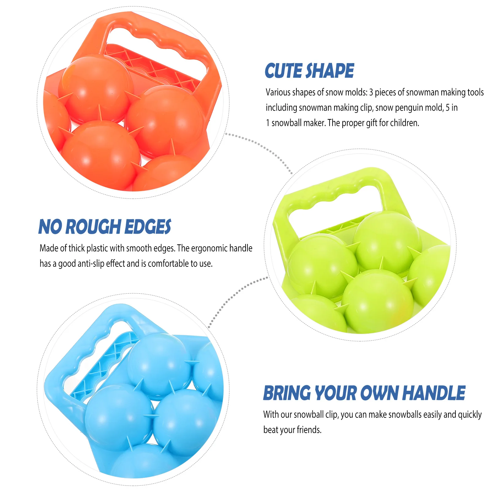 Детская зимняя игрушка пластиковая - Фотография_4