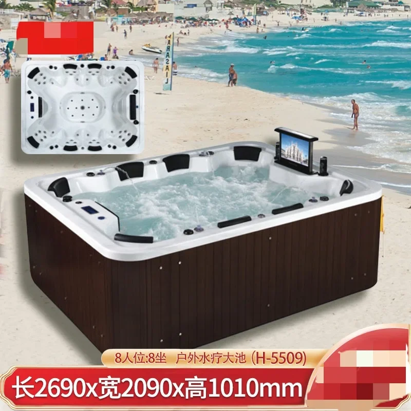 Массажная ванна с гидромассажной ванной из гидромассажной ванны - Фотография_2