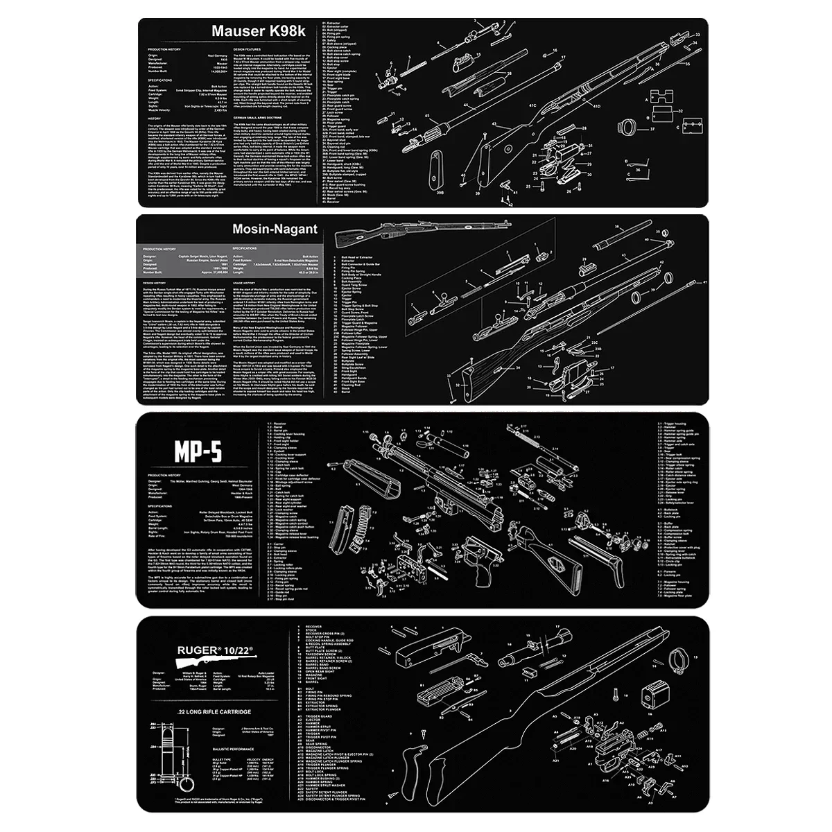 Резиновый коврик для чистки пистолета - Фотография_2