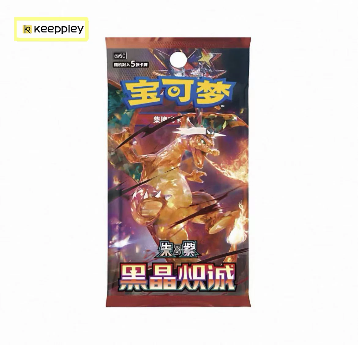 Новая оригинальная карта keeppley pokemon scarlet & violet 14 - Фотография_4