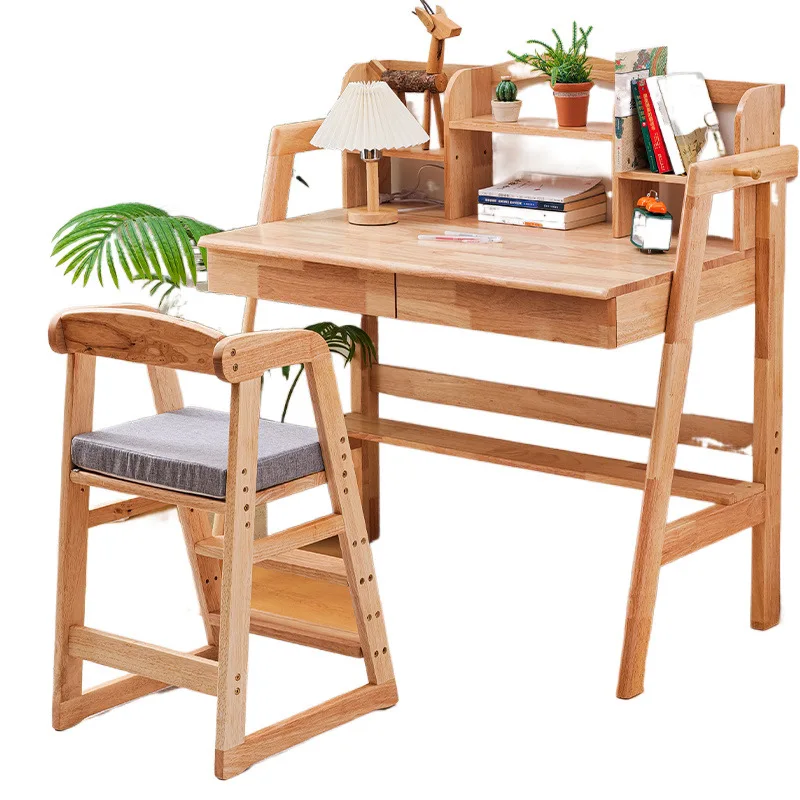 Детские обеденные стулья из цельного дерева - Фотография_5