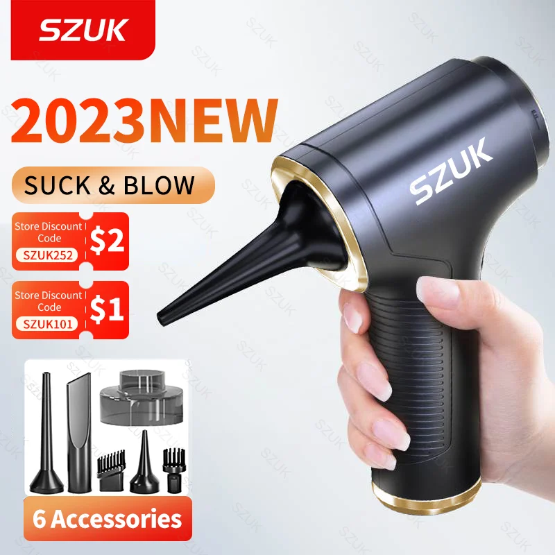 Szuk 98000pa автомобильный пылесос