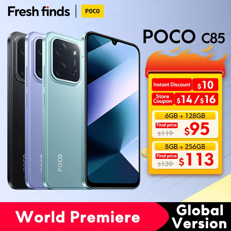 【мировая премьера】poco c85