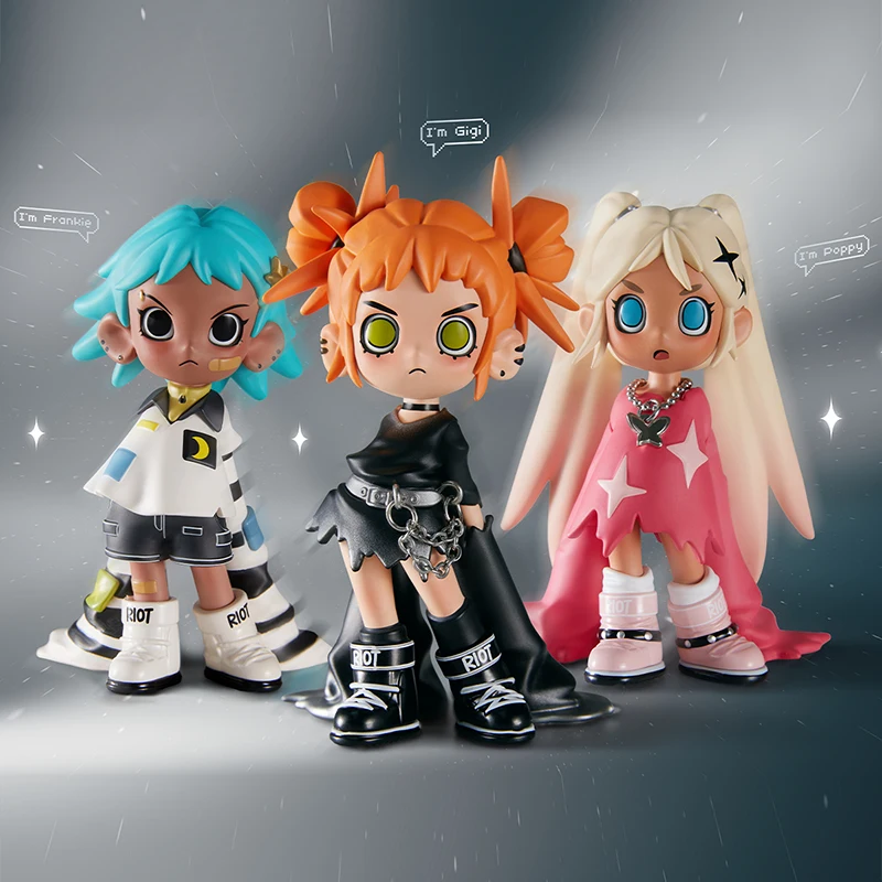Pop mart lil peach riot: загрузка! серия фигурок 1 шт - Фотография_2