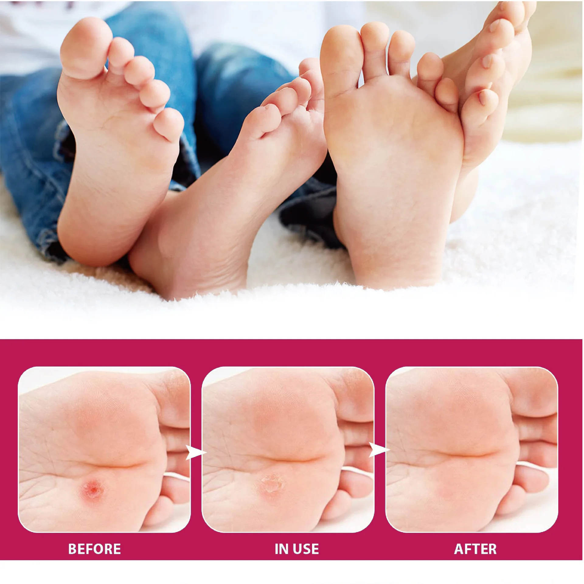 Наклейка для ухода за ногами - Фотография_4