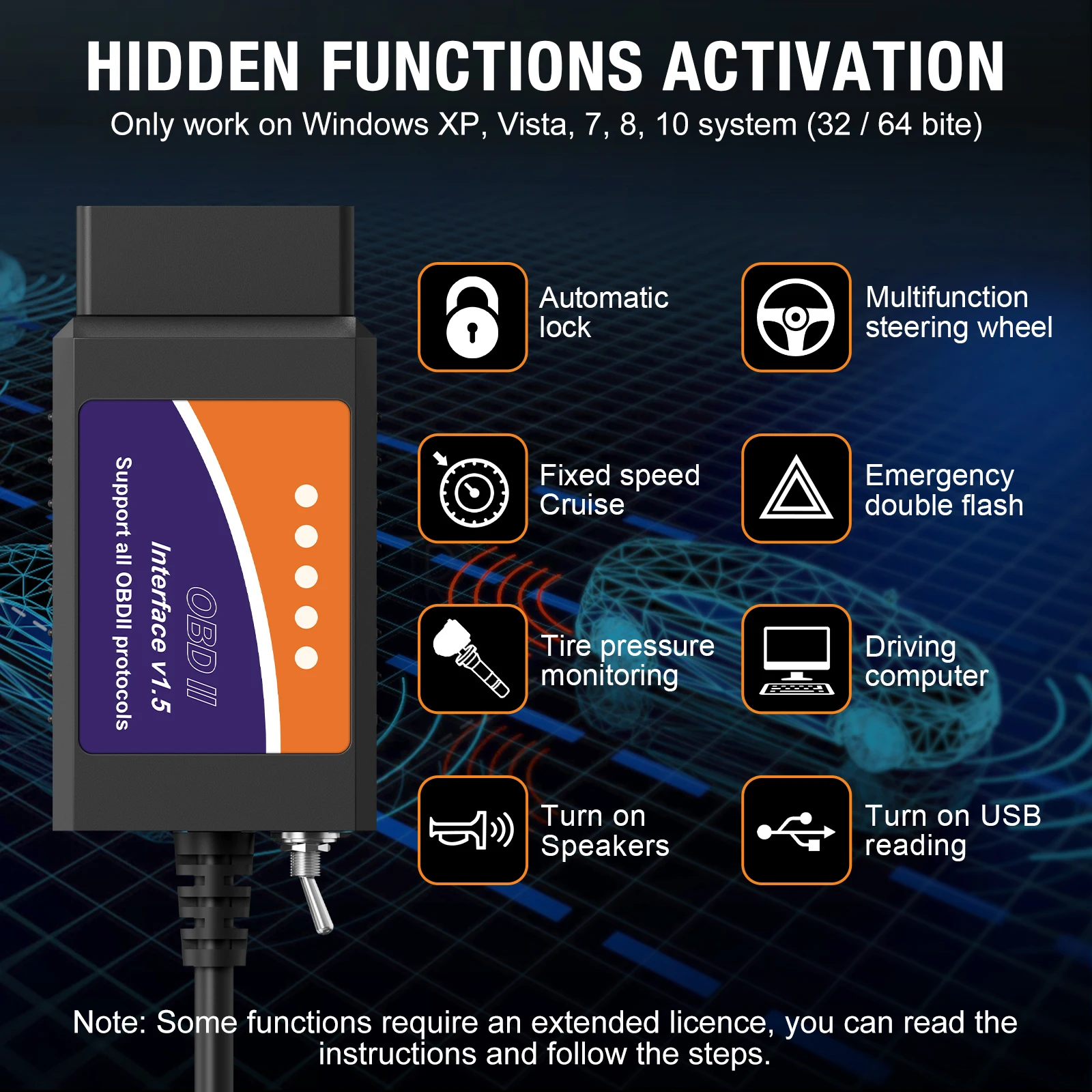 Forscan elm 327 obd2 диагностический сканер usb v1 - Фотография_4