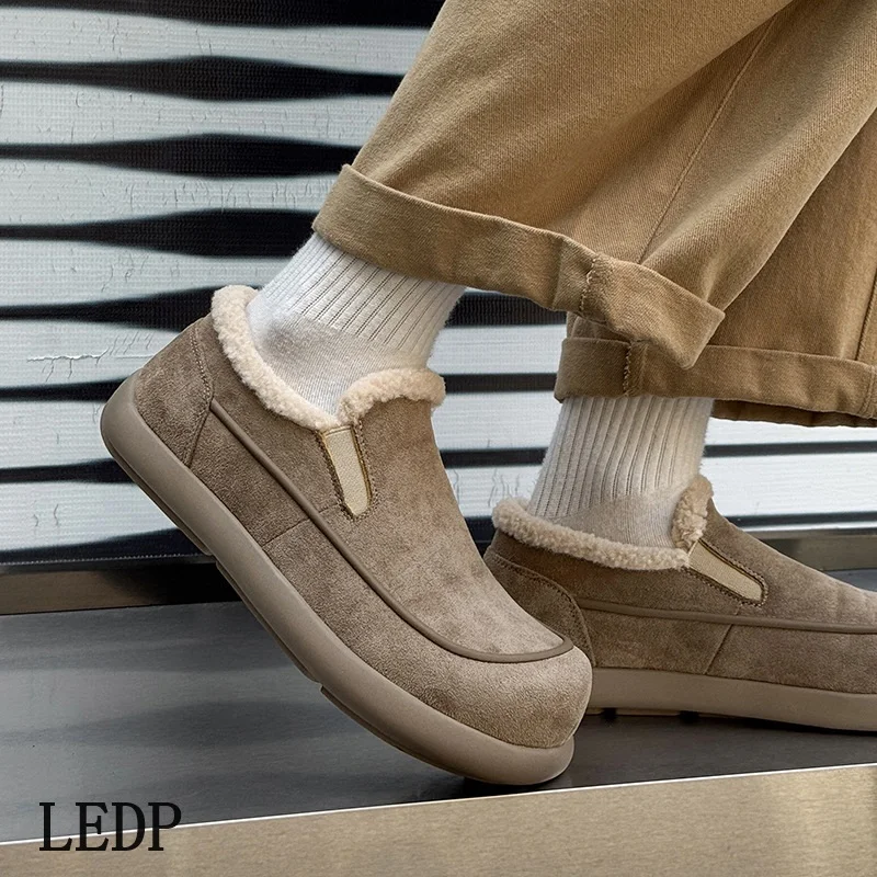 Мужская шерстяная обувь ledp - Фотография_5