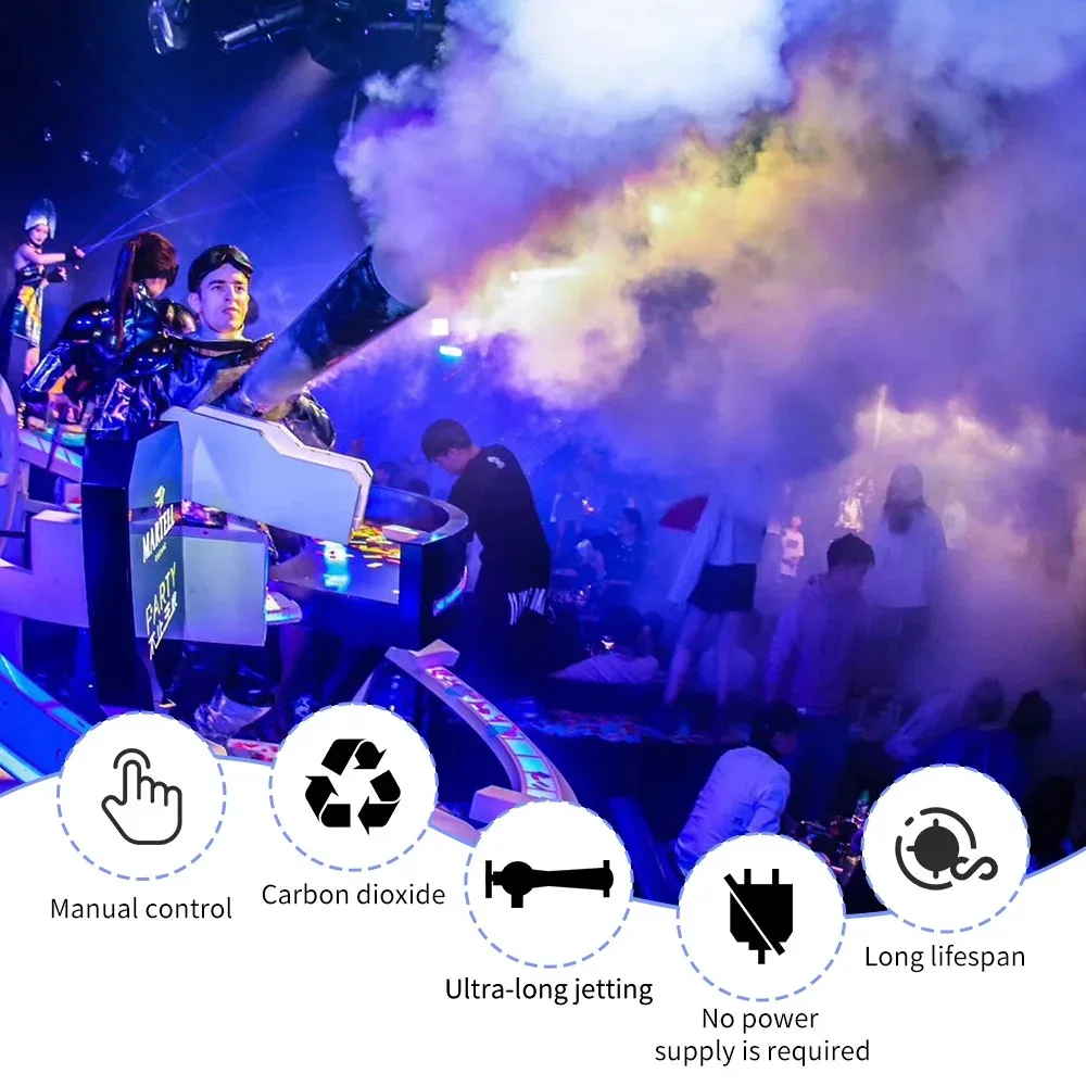 Ручная светодиодная пушка co2 dj - Фотография_3