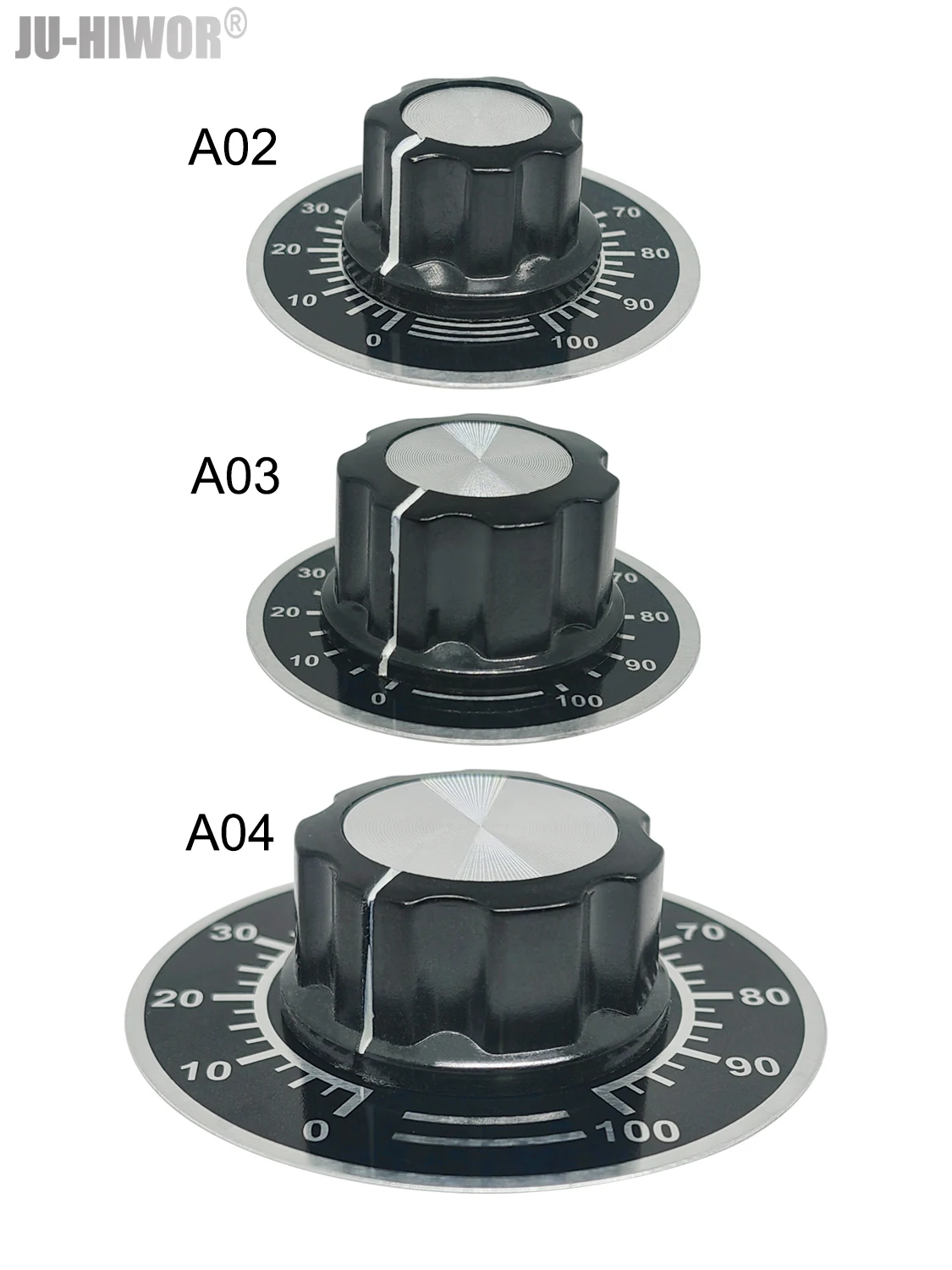 A01 a02 a03 a04 a05 серебряный тональный верхний потенциометр - Фотография_6