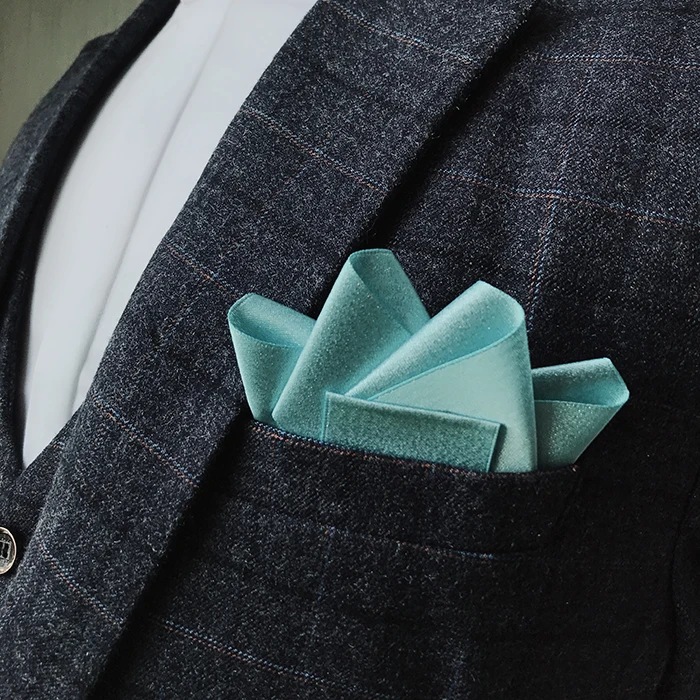 Модные костюмы, карманные платки для мужчин - Фотография_4