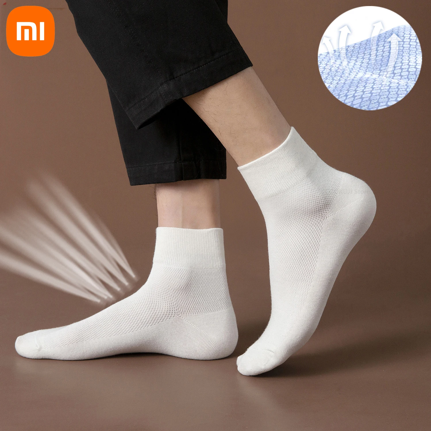 Новые мужские хлопковые носки xiaomi