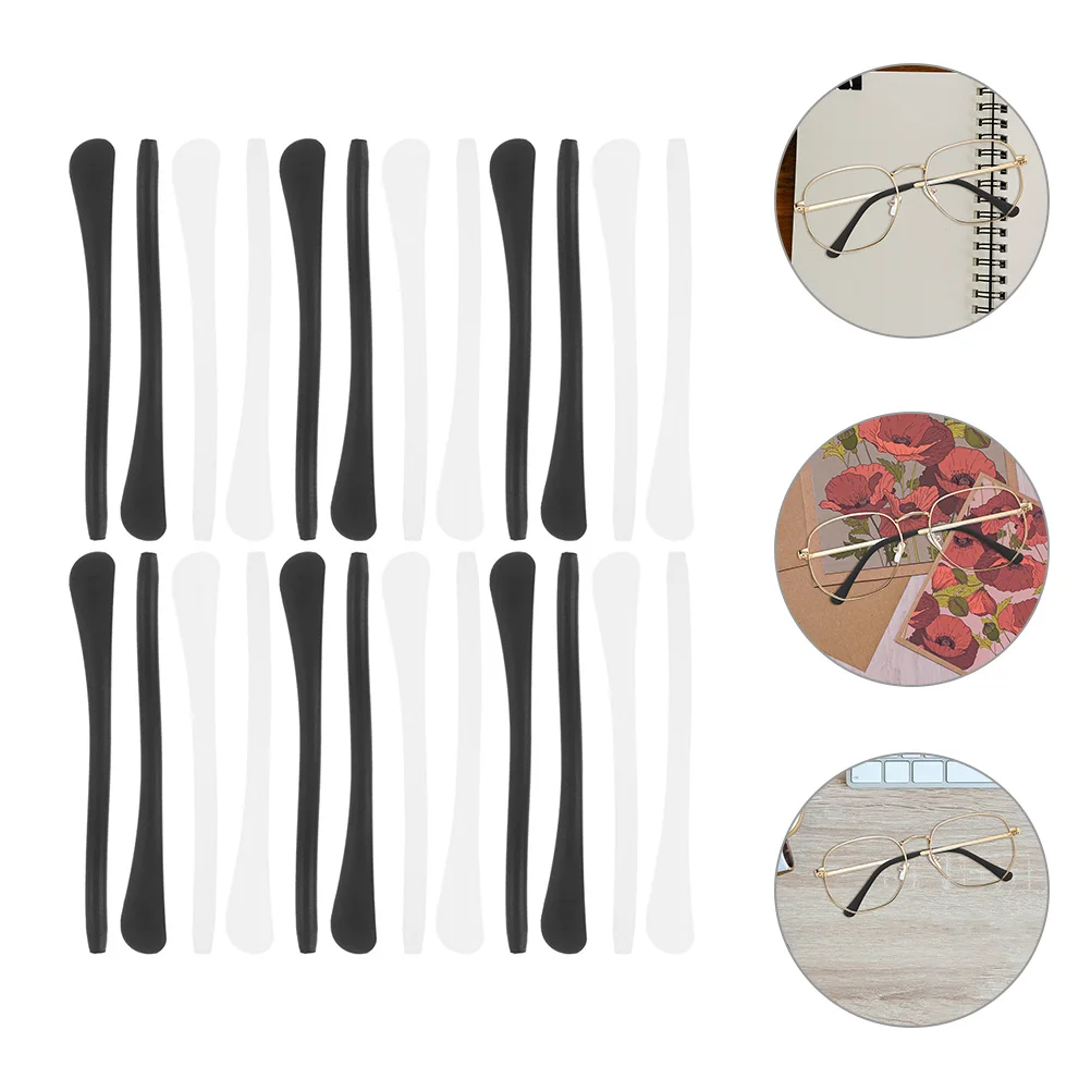 Нескользящие силиконовые ручки для очков - Фотография_5