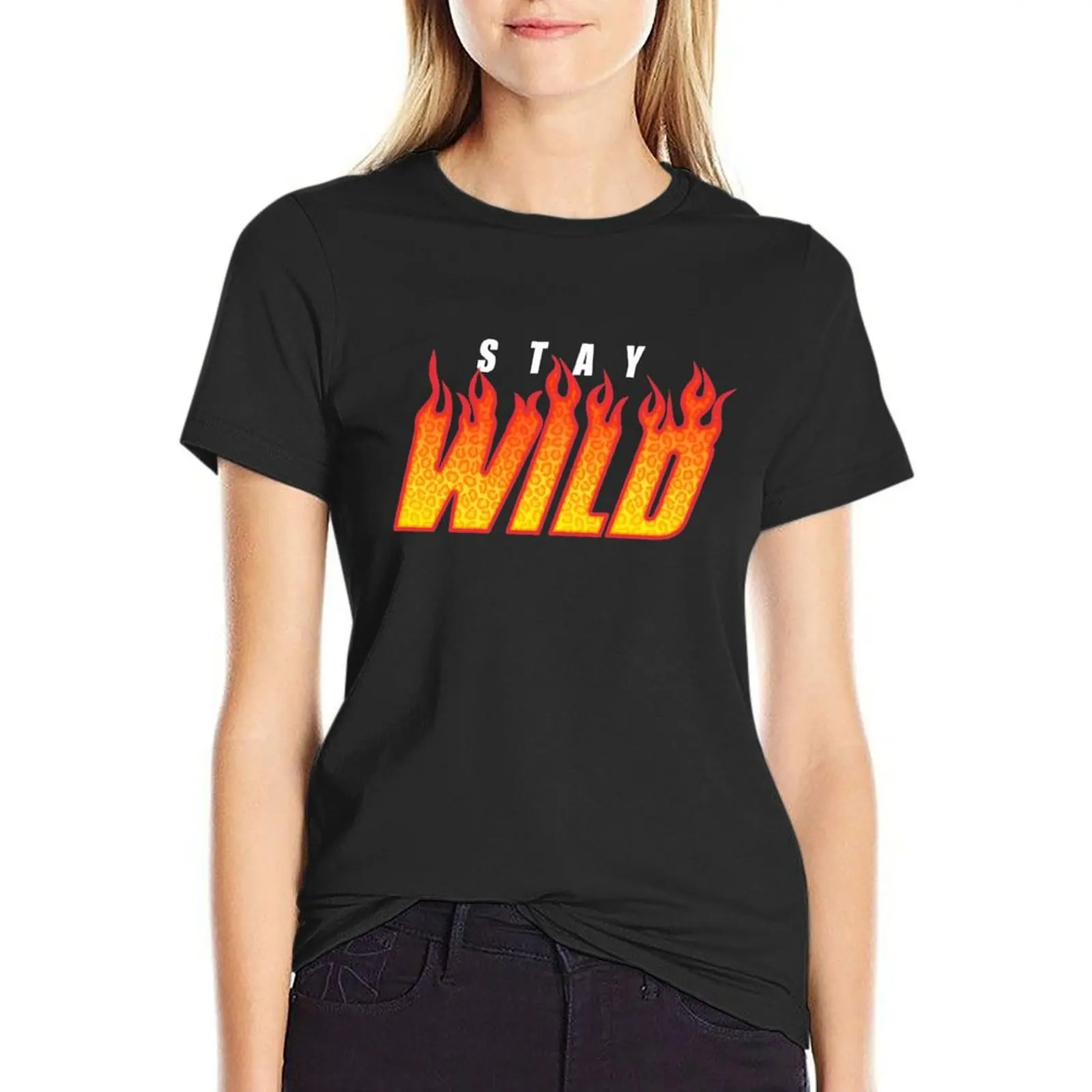 Футболка stay wild fire merch