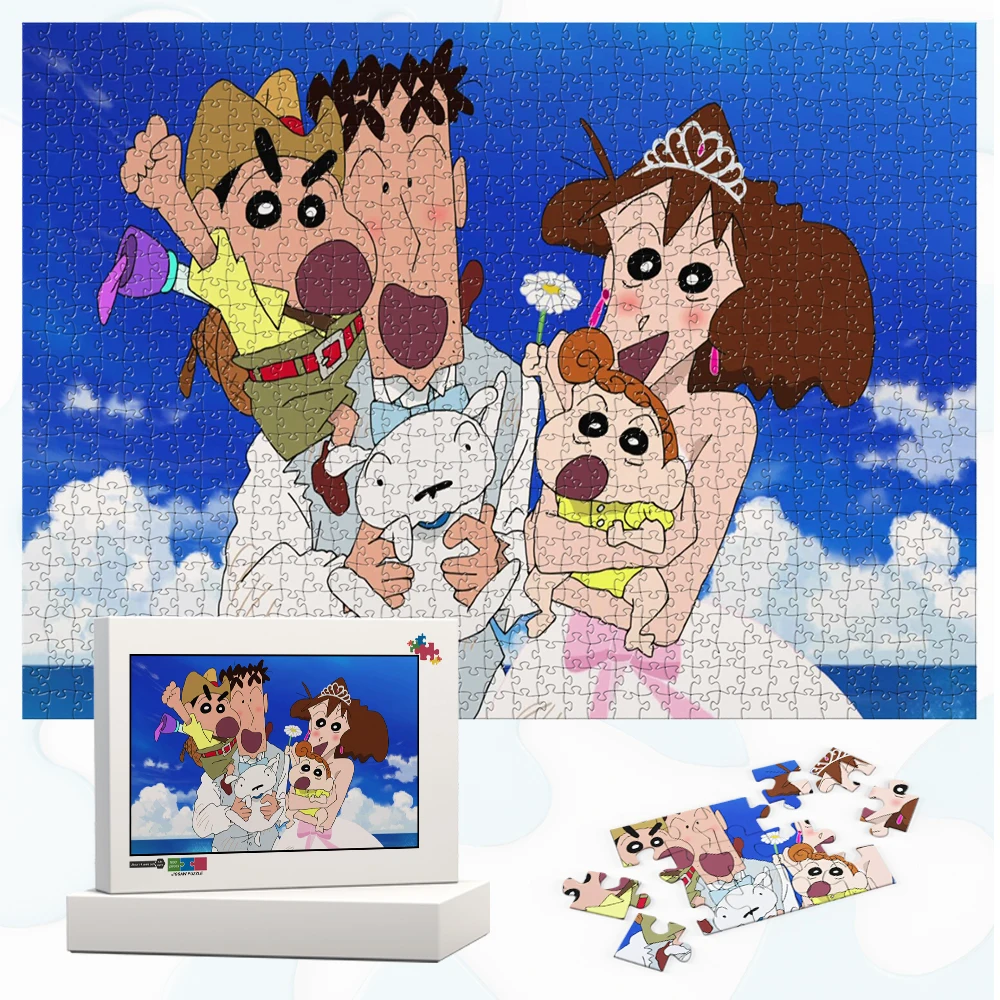 Большой пазл crayon shin chan для взрослых shinnosuke