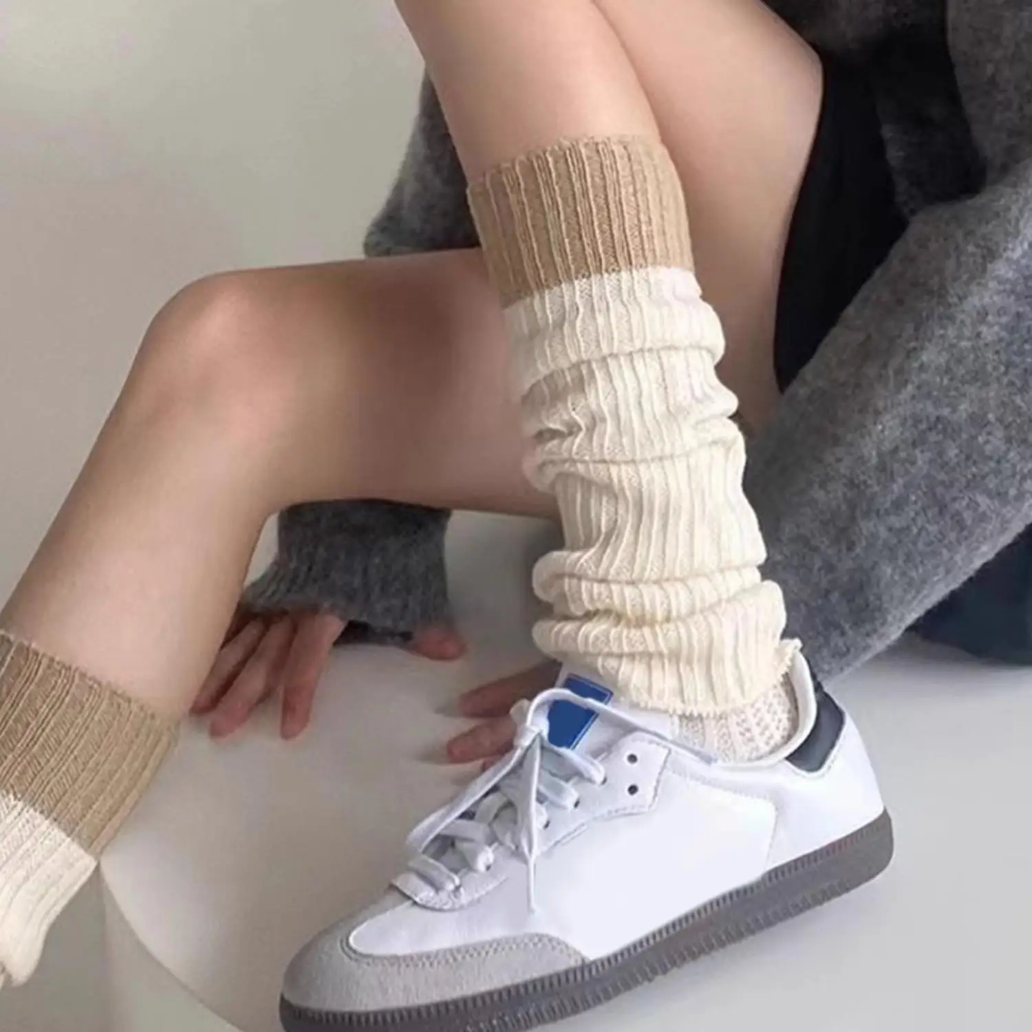 Lolita leg warmers women korean - Фотография_3