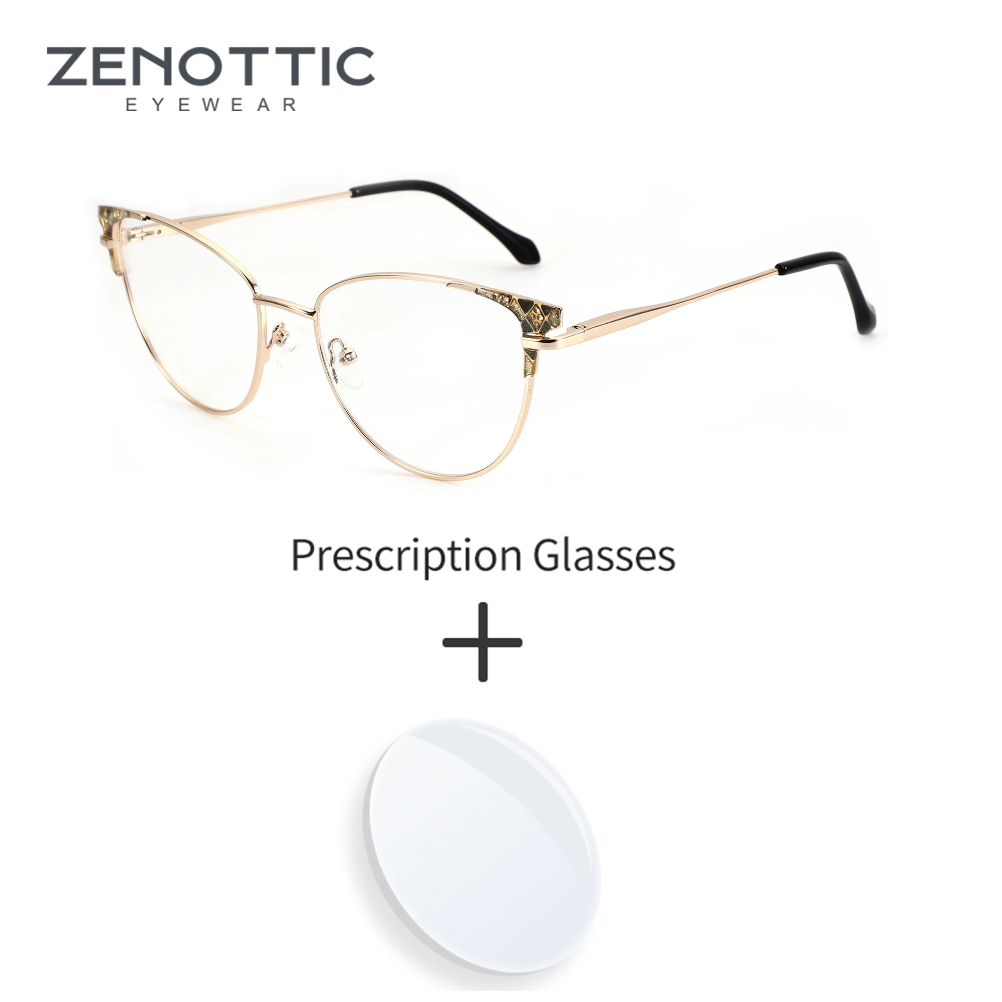 Zenottic модные очки по рецепту