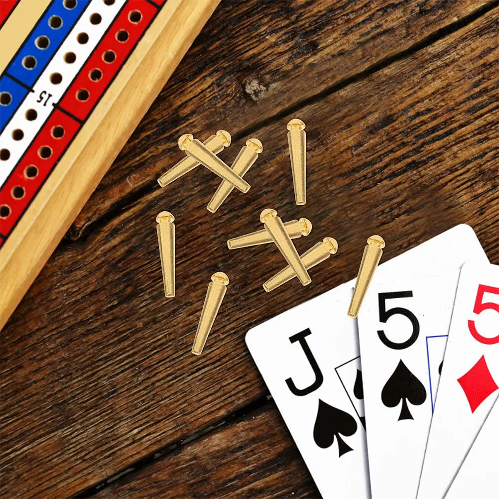 Металлические прочные колышки для криббеджа для путешествий