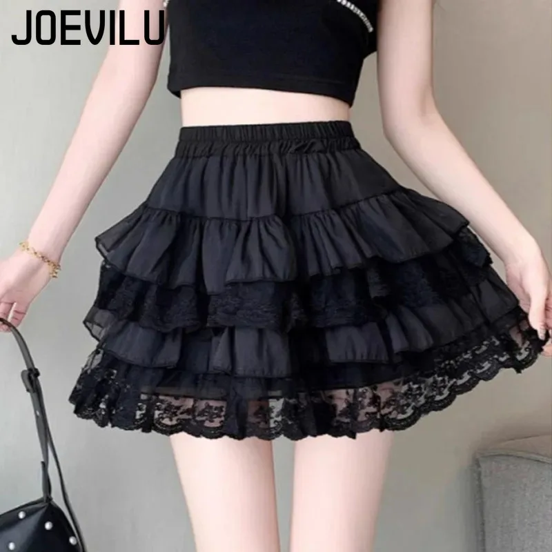 Готическая кружевная юбка-пачка - Фотография_2