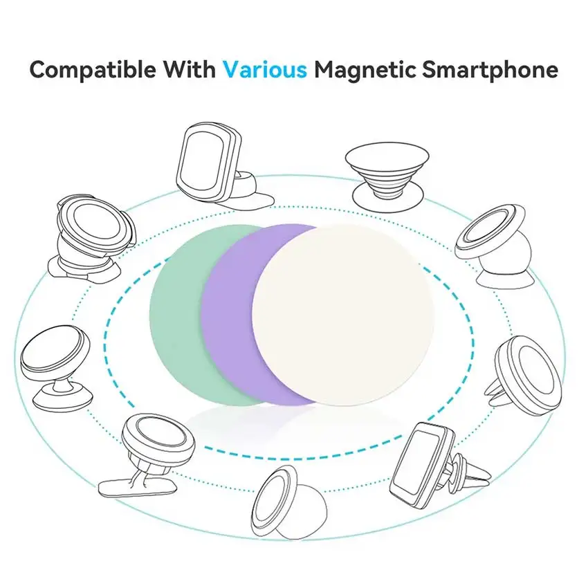 Магнитная металлическая пластина jcd 5 шт - Фотография_6