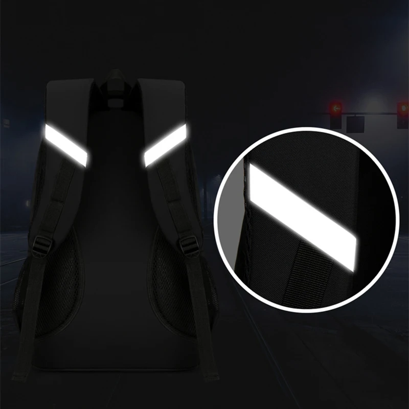 16-дюймовый рюкзак для ноутбука с отделением для обеда для мужчин - Фотография_5