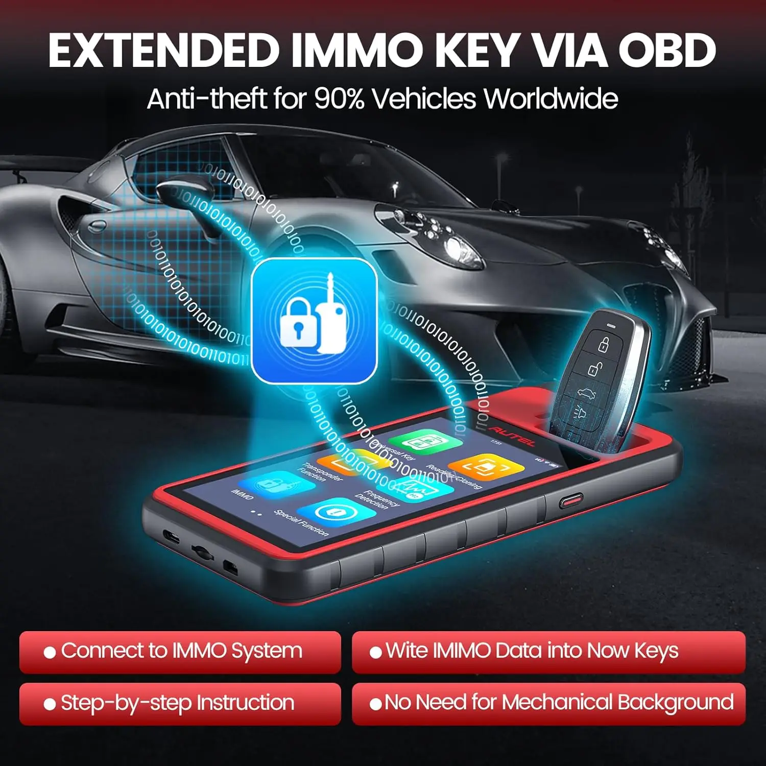Autel maxiim km100 брелок для программирования - Фотография_4