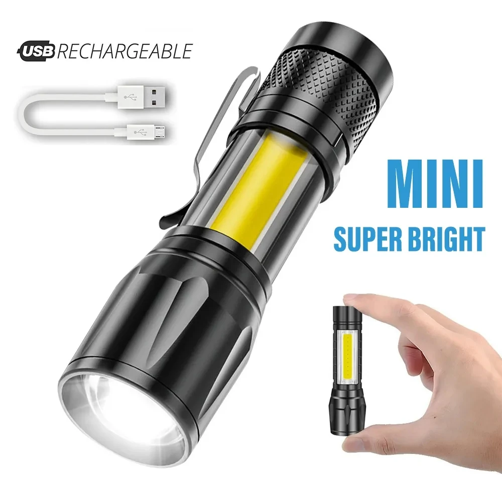 Светодиодный фонарик usb перезаряжаемый