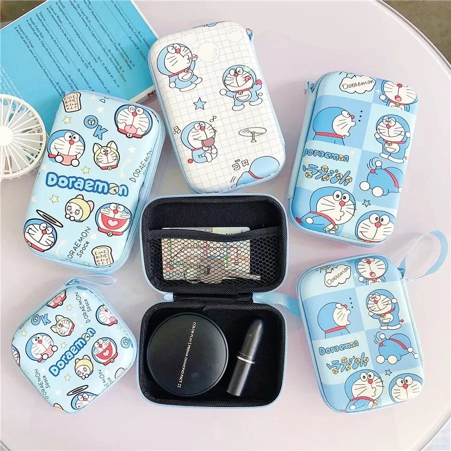 Модная сумка doraemon для хранения кабеля и наушников - Фотография_2