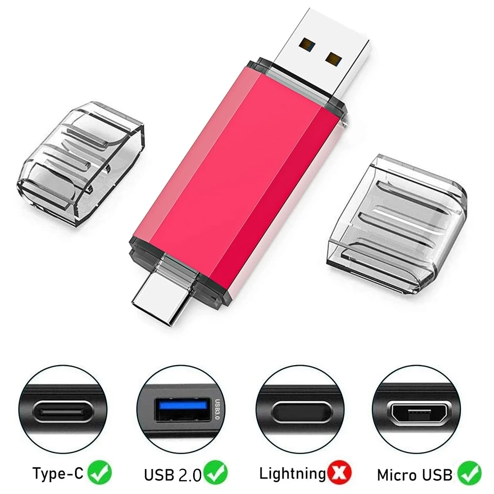 Высокоскоростной флеш-накопитель binful 2ni1 type-c - Фотография_4