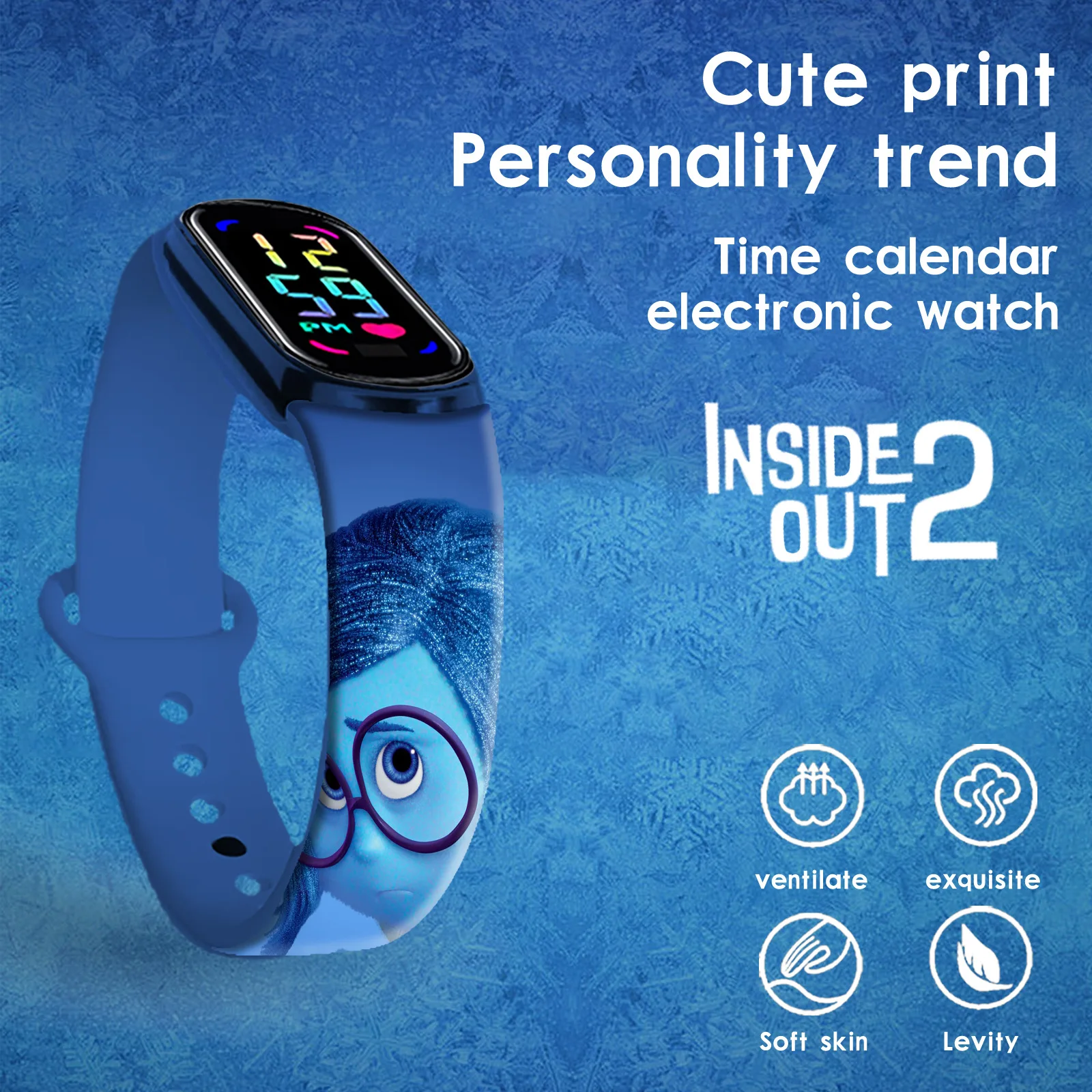 Новые детские часы disney inside out в стиле аниме - Фотография_4