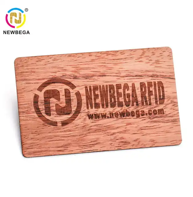 Деревянная карта nfc - Фотография_6