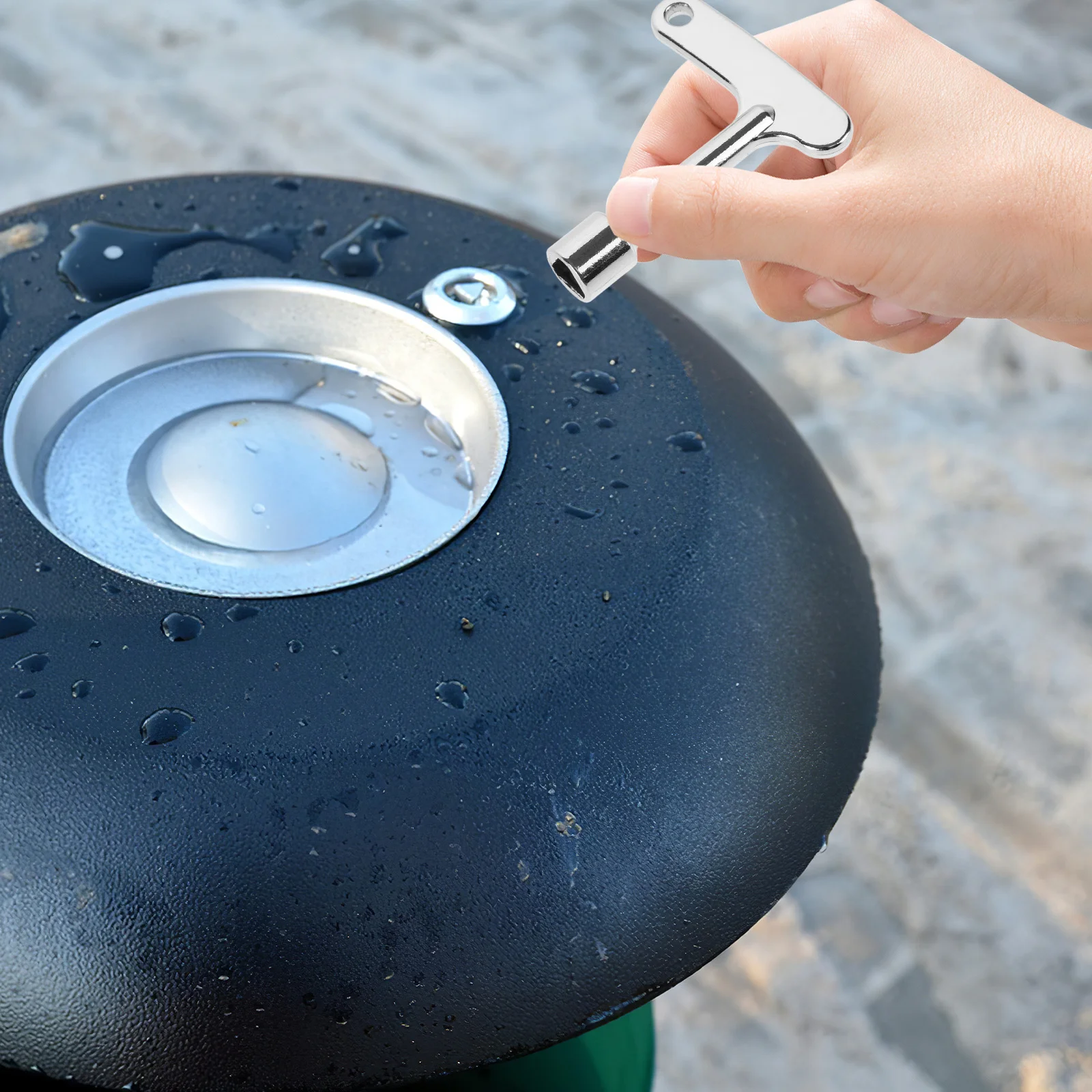 Треугольный ключ для лифта из нержавеющей стали - Фотография_4