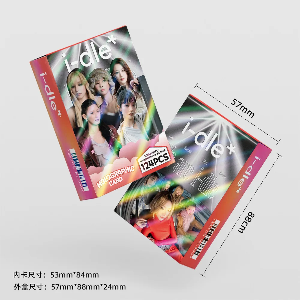 Kpop g-idle новый альбом ломо карты - Фотография_6