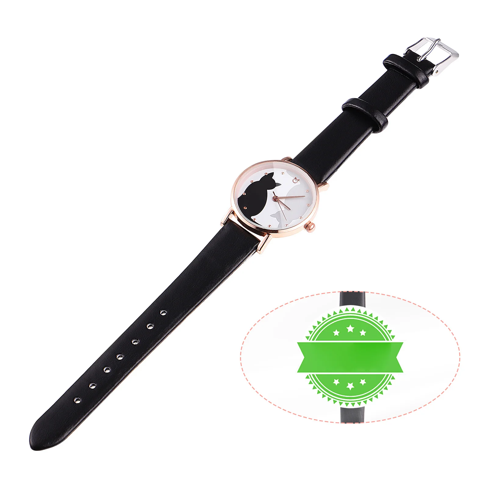 Часы с мультяшным котом - Фотография_6