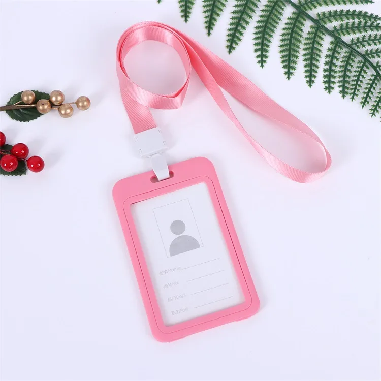 Недорогой прозрачный держатель для бейджей - Фотография_3