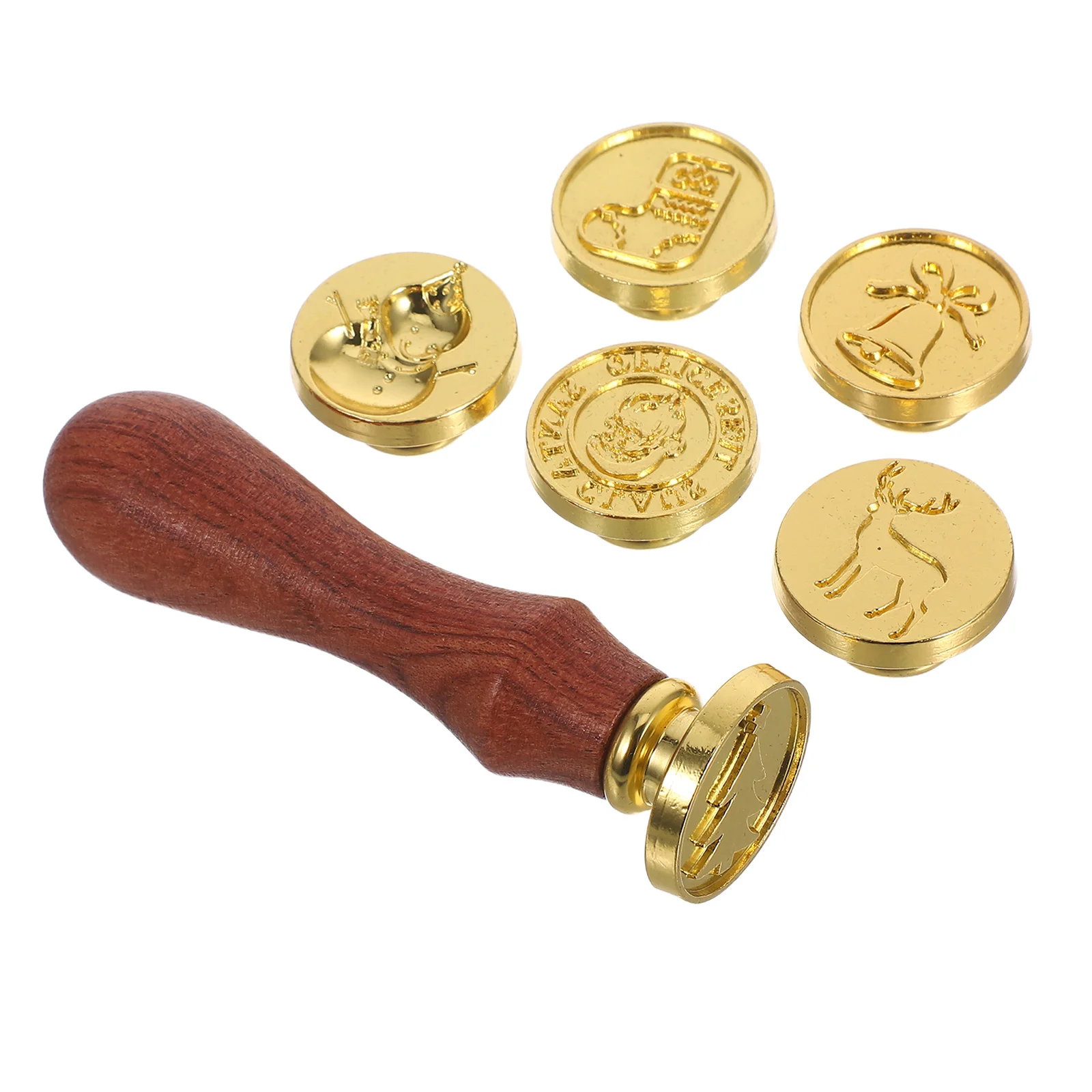 1 комплект, ретро сургучная головка с деревянной ручкой - Фотография_4