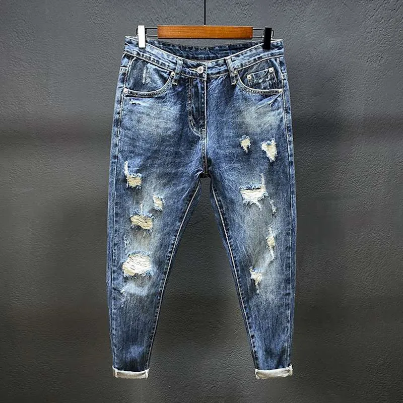 Джинсы с дырками для мужчин - Фотография_2