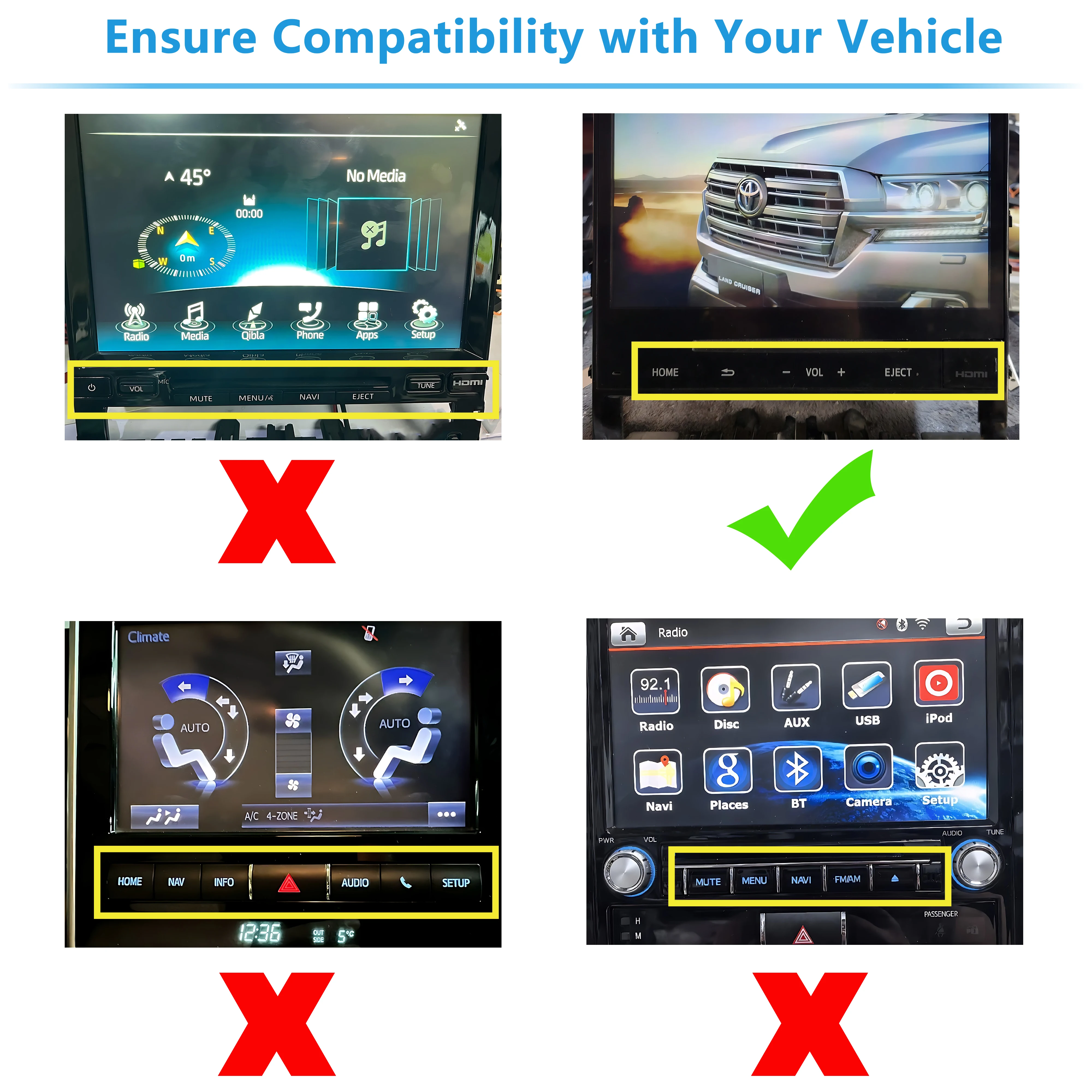 Apple carplay для toyota land cruiser - Фотография_5
