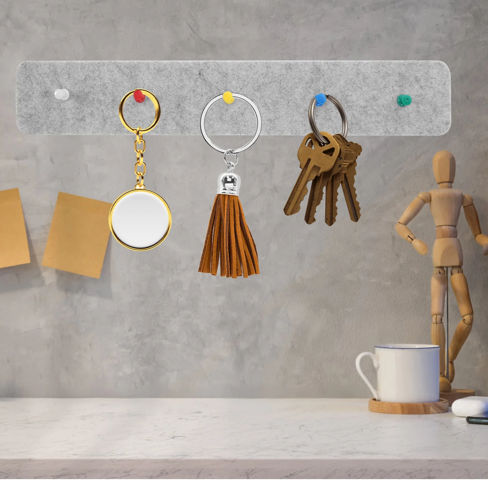 1 комплект, 1 комплект фетровых полосок для объявлений для стен - Фотография_4