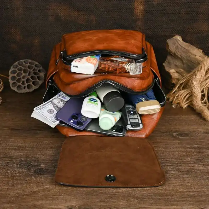 Женский рюкзак с тиснением motaora - Фотография_4