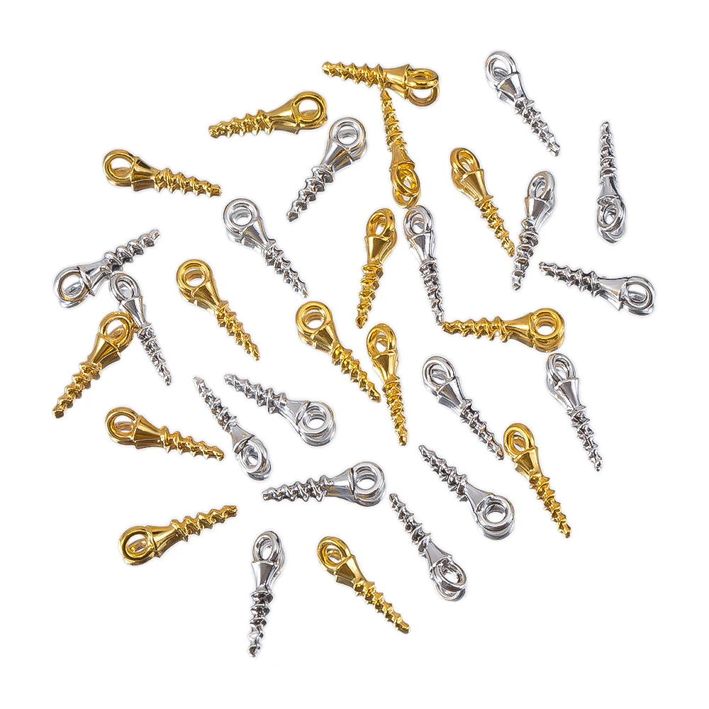 Миниатюрные винтовые соединительные подвески с одним отверстием - Фотография_5